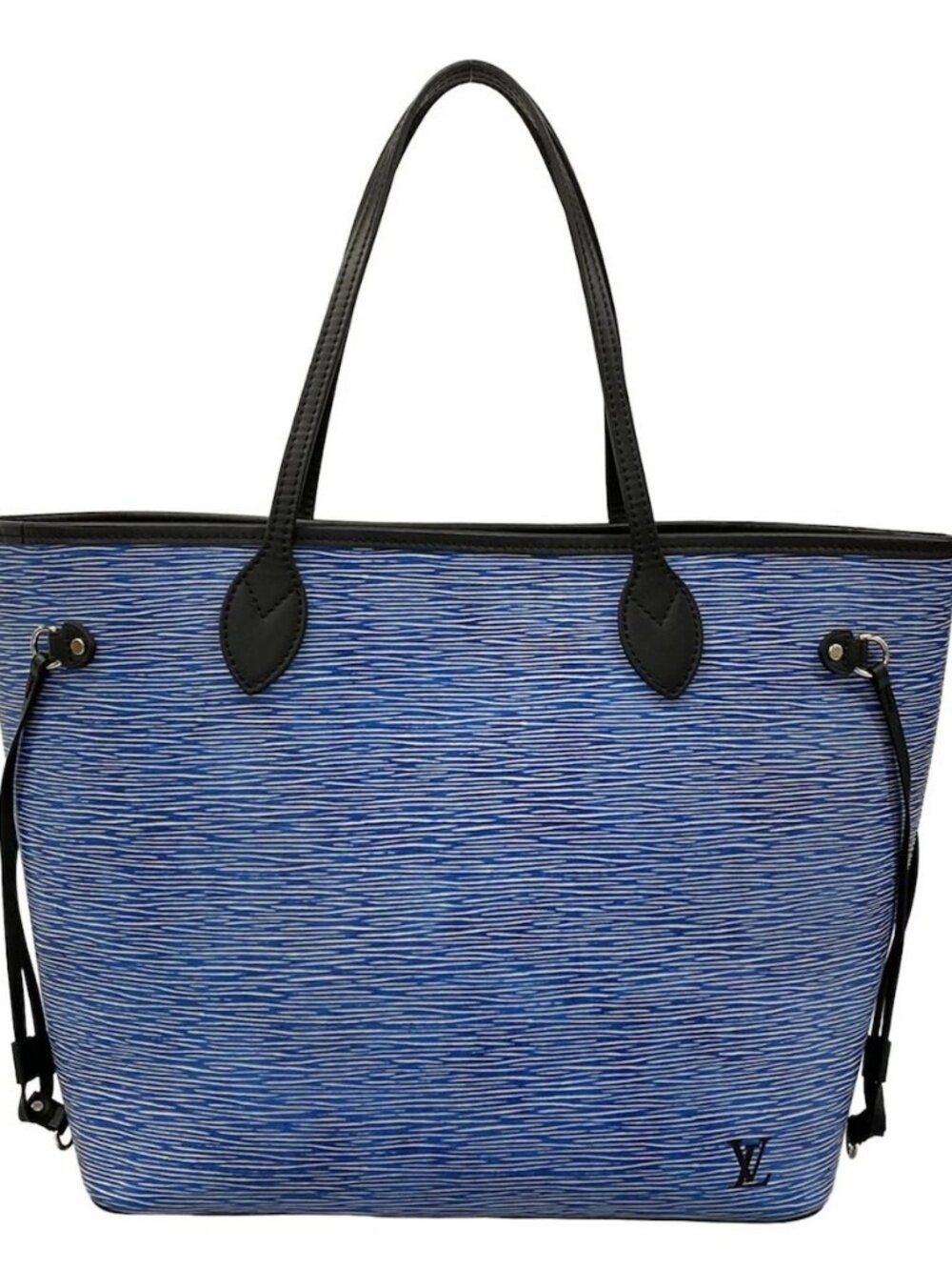 LOUIS VUITTON Neverfull MM M51053 Denim Light Epi Denim UB0156 Tote Bag - Picture 3 of 15